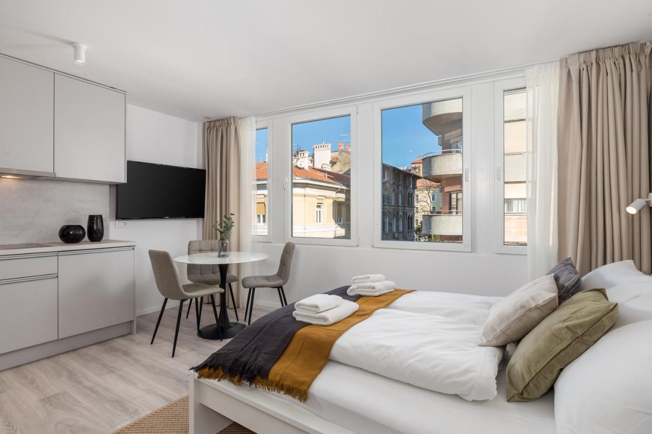 Apartments Penkala Rijeka Eksteriør bilde